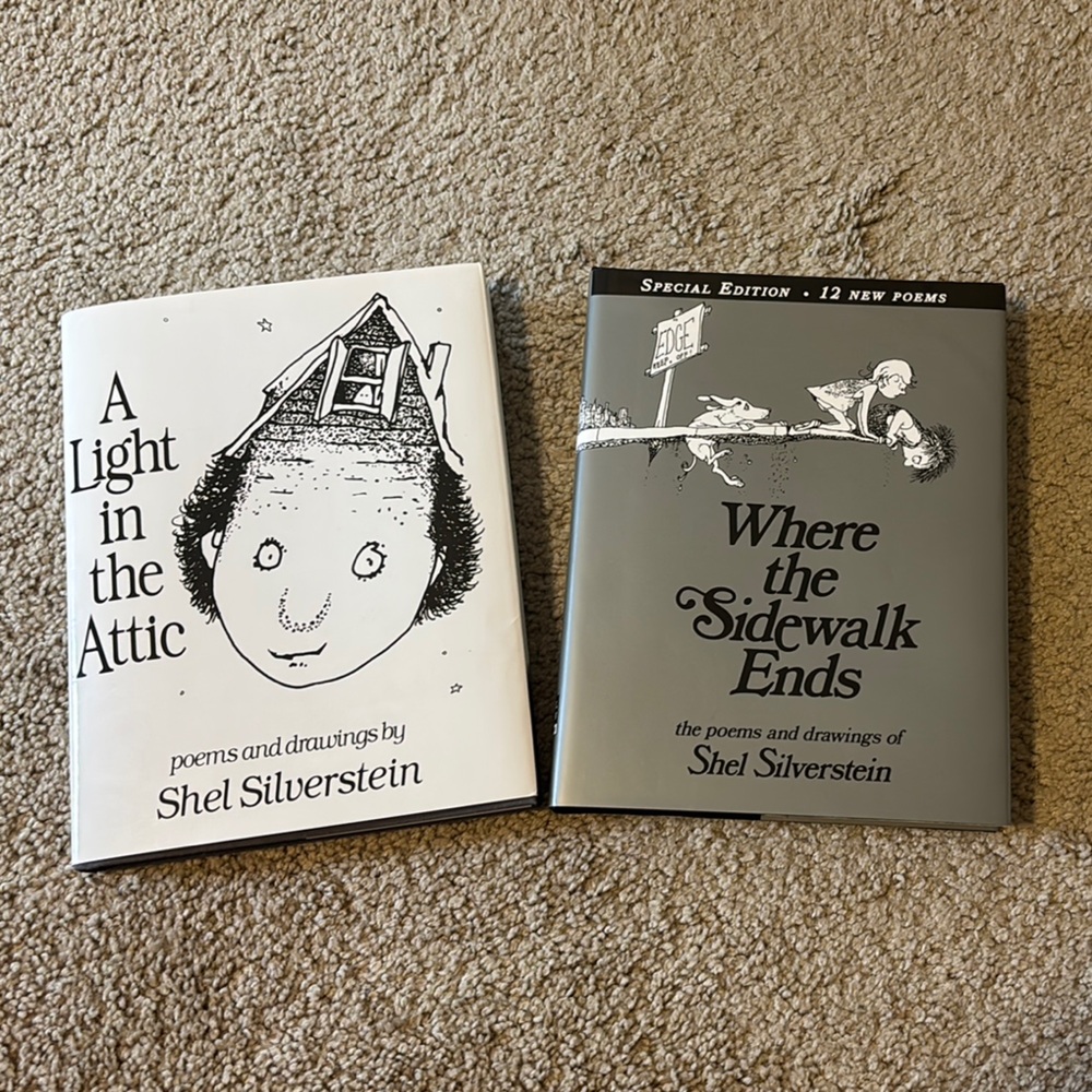 Shel Silverstein Poetry Book Set